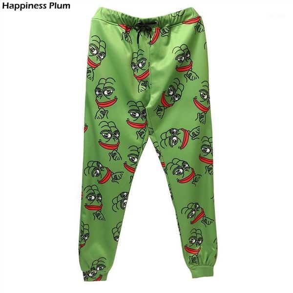 

3d the frog joggers pants men/women funny cartoon sweatpants 2020 new trousers jogger pants elastic waist1, Black