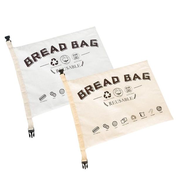 

bread storage bag organic cotton bun bag reusable baguette bagel storage pouch sack for home bakery