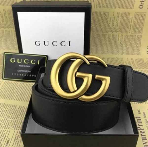 

luxury leisure belt, fashion brand men and women's belt, black coffee belt body, ancient gold snake buckle;1l gg belt 3.8 cm wide, Black;brown