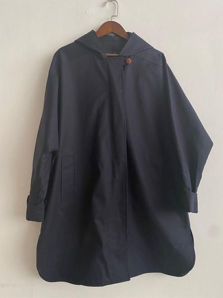 

2020 new simple women hooded trench coat loose female zipper windbreaker outwear top, Tan;black