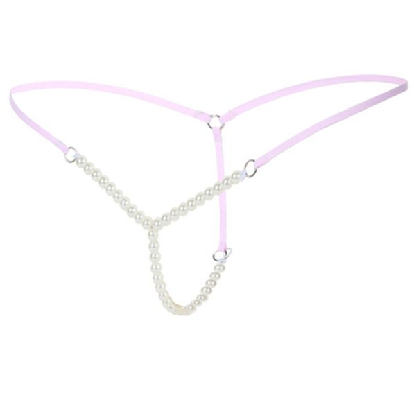 

ladies pearl female panties temptation perspective t-back thongs briefs g-string lingerie underwear ribbon t underpants  ugjcm