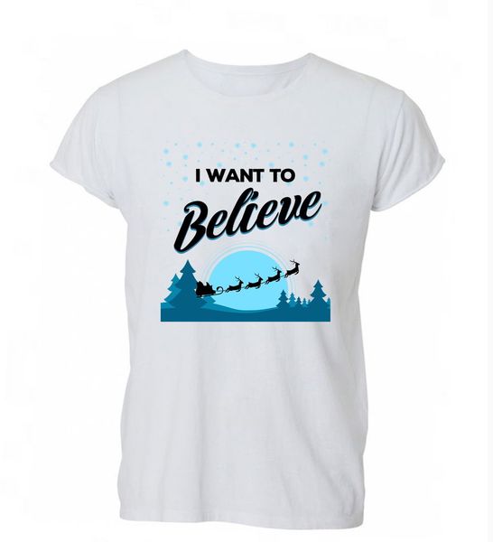 

2019 i want to believe christmas festive xma t shirt tshirt mens womens gift sport hooded sweatshirt hoodie