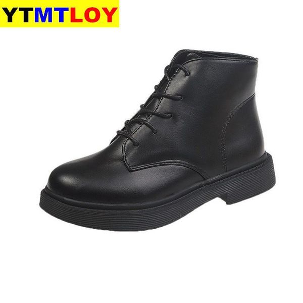 

новые поступления боевые боевые сапоги женские мотоциклетные готические панк боевые ботинки женские туфли 35-40, Black