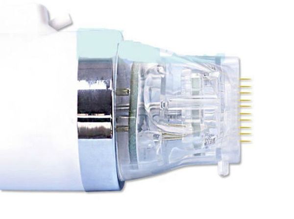 

accessories & parts disposable insulated 10 25 64 nano pins micro needle gold cartridges tips head micro-needle fractional rf machine