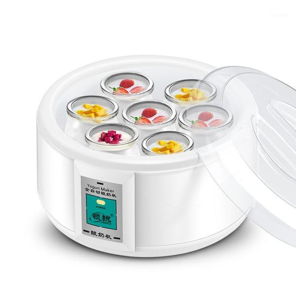 

yogurt makers 1.5l automatic machine with 7 cans of multifunctional stainless steel liner natto rice wine marinated machine1