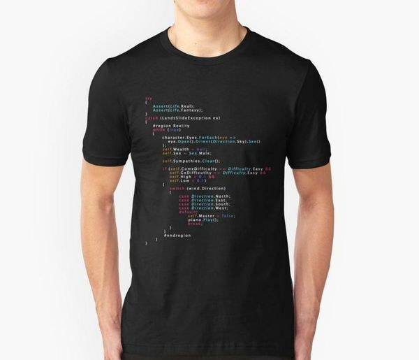 

является ли это реальная жизнь coding программирование тенниска us men's trend новая мода лето сплошной цвет черепа тенниска спорта толстовк