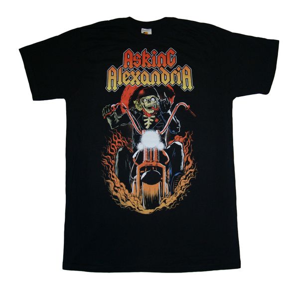 

запрашиваемая alexandria езда для death s m l xl 2xl brand new official прохладного slim fit письмо печатной рубашка балахон дизайнеры футбо
