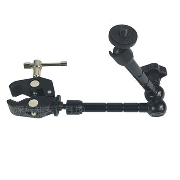 

flexible monopod articulated arm tripod crab claw clamp tongs pliers clip bracket for hero 8 7 6 5 4 yi 4k sjcam camera