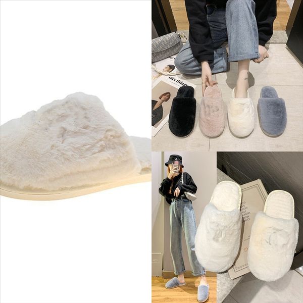 

g5kiz garden winter soft slippers winter warm clogs minion suede plush house slippers eva lovers plush slipper women cotton memory, Black