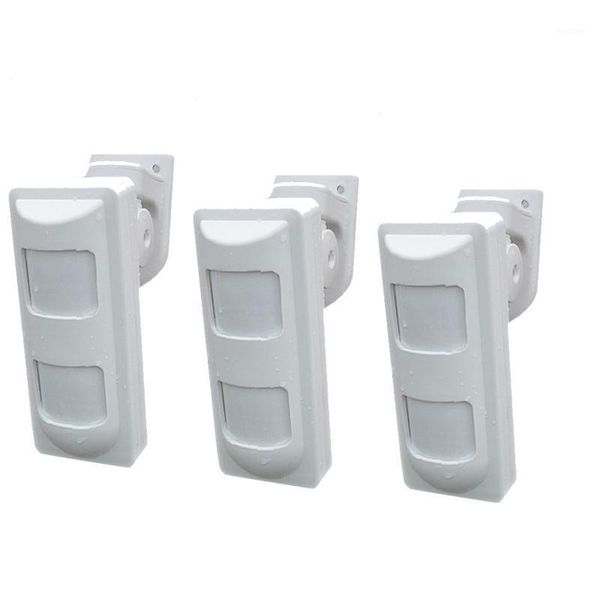

3pcs wireless dual pir sensor 433mhz infrared motion detector alarm pet immune sensors for gsm/pstn home security alarm system1