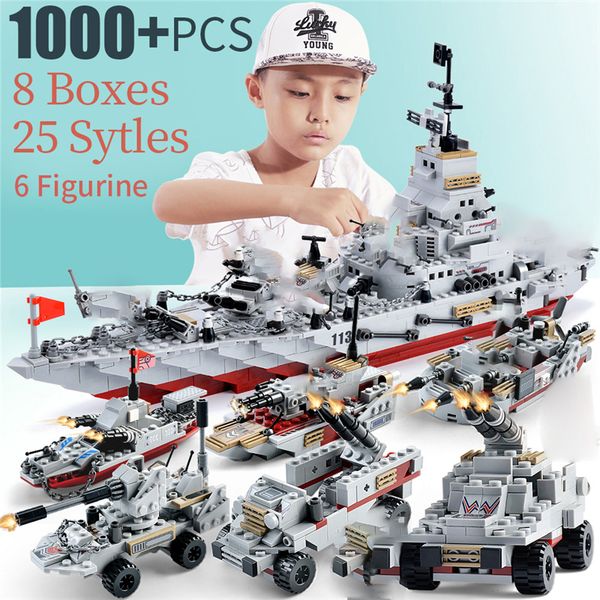 

aircraft 1000+ building pcs figures military blocks navy legoinglys army warship construction bricks children toys
