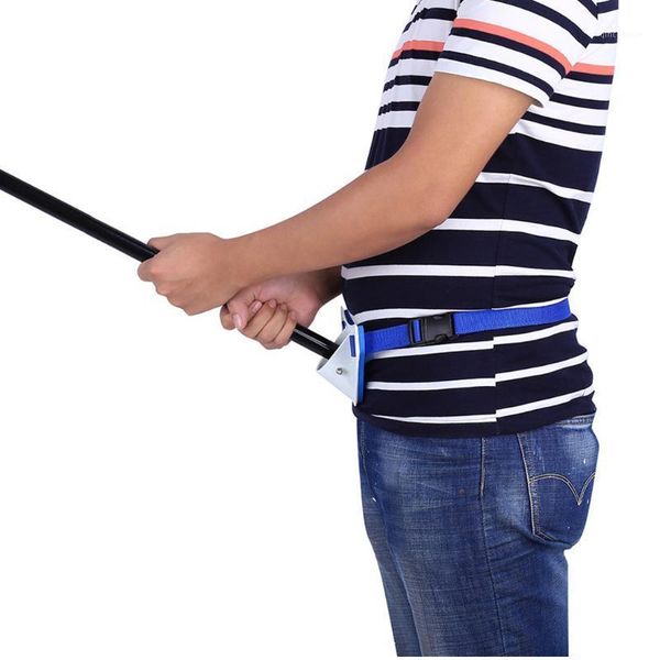 

adjustable boat rock fishing waist support belt strong rod holder fit most1, Black;gray