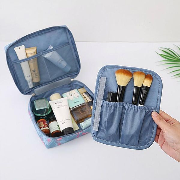 

women travel cosmetic makeup bag organizer cases waterproof toiletry kit beauty necessity bathroom storage accessories