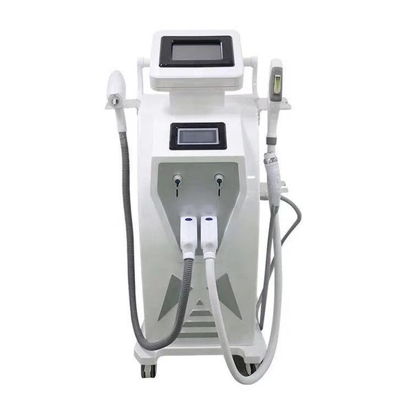 

multi-function nd yag q switched laser machine opt ipl tattoo removal equipment vascular pigment acne therapy, Black