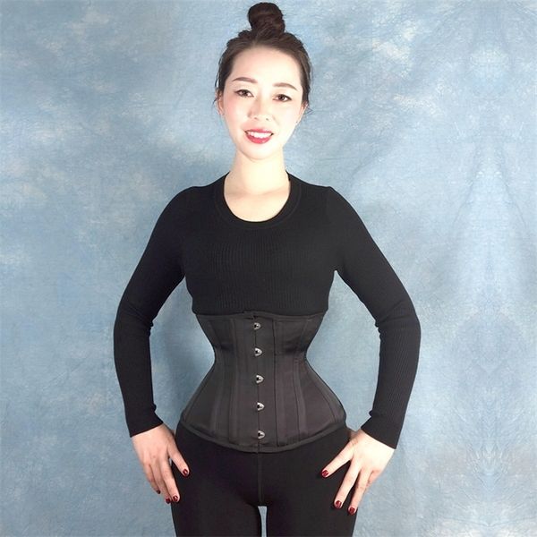 SEXY Gothic Underbust Corset et taille Cincher Bustiers Top Entraînement Forme Ceinture de corps Plus Taille Lingerie XXS-XXL LJ201209