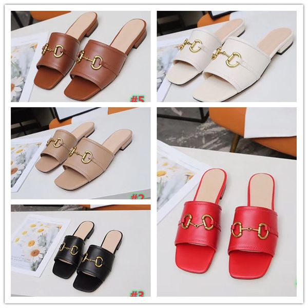 

2020sandals fashion designer beach slippers summer new women luxury lady slippers large size 35-43, Black