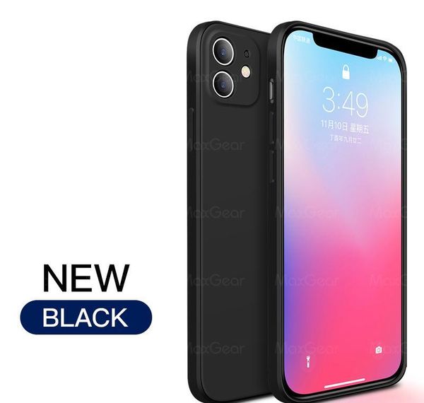 

square liquid sile soft case for iphone 11 pro xr xs max 7 8 6s plus se 2 2020 bbyowl bdepack2001