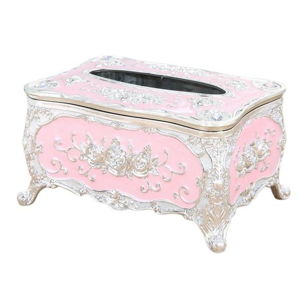 

acrylic tissue box universal luxury european paper rack office table accessories 28gf