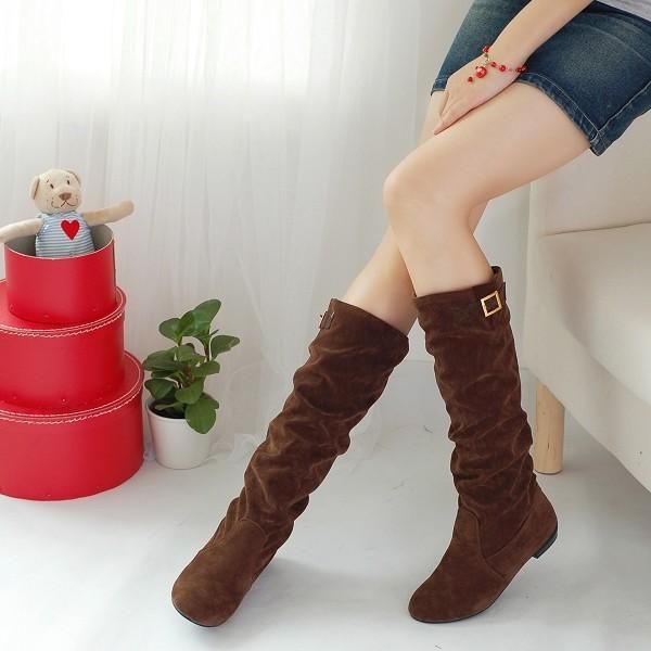 

2020 new big size 34-44 style thigh high women woman femininas boots botas masculina botines mujer chaussure femme shoes 889-1, Black