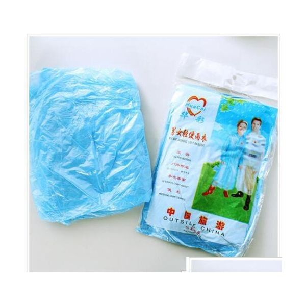 

disposable raincoat emergency waterproof hood poncho travel camping must rain coat one-time emerge qylsil lipper