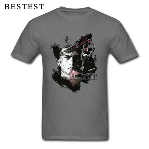 

sport streetwear tshirt cool final fantasy 15 gladiolus men t-shirt summer/autumn short sleeve cotton tees vintage design