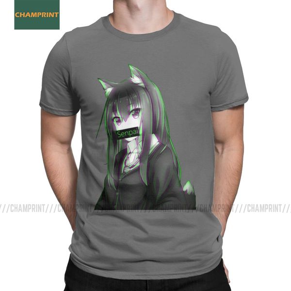 

senpai neko waifu anime girl cute waifu kawaii mecha fashion tees o neck short sleeve gift idea sport hooded sweatshirt hoodie men t shirt