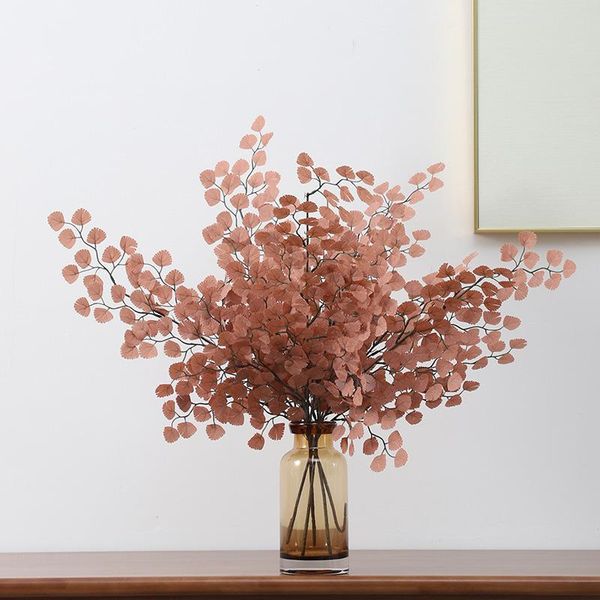 

lan kwai fong simulated leaves pgraphic prop simulation shells leaf chamber showcase decoration artificial plant flower whol