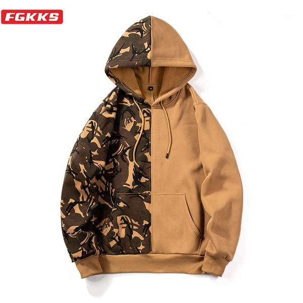 

fgkks men hoodies sweatshirt fashion quality cotton fleece streetware hip hop style printed male jacket hooded, Black