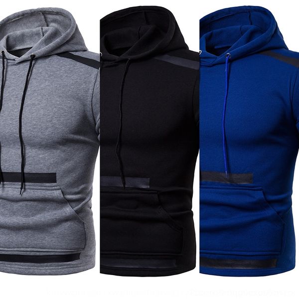 

ju9qr autumn and winter new creative splicing sleeve casual sweater autumn and hoodie hoodie creative new winter splicing sleeve casual hood, Black
