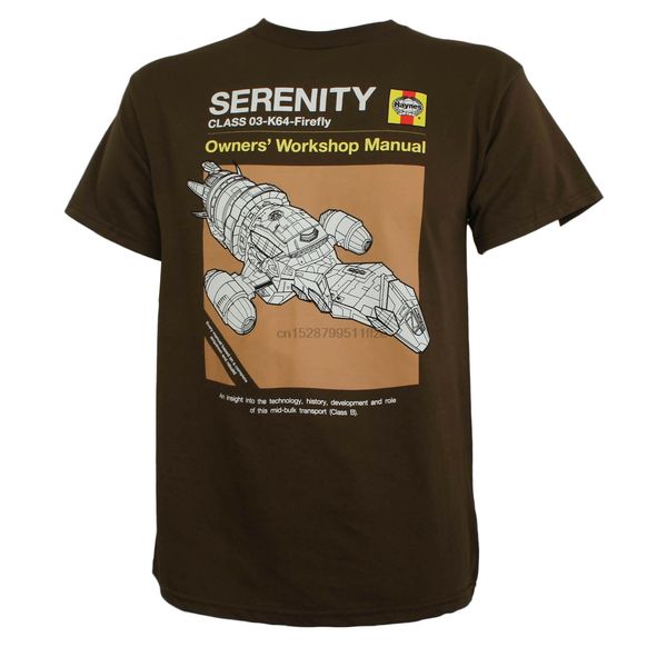 

authentic firefly haynes manual serenity ship t shirt brown s new sport hooded sweatshirt hoodie