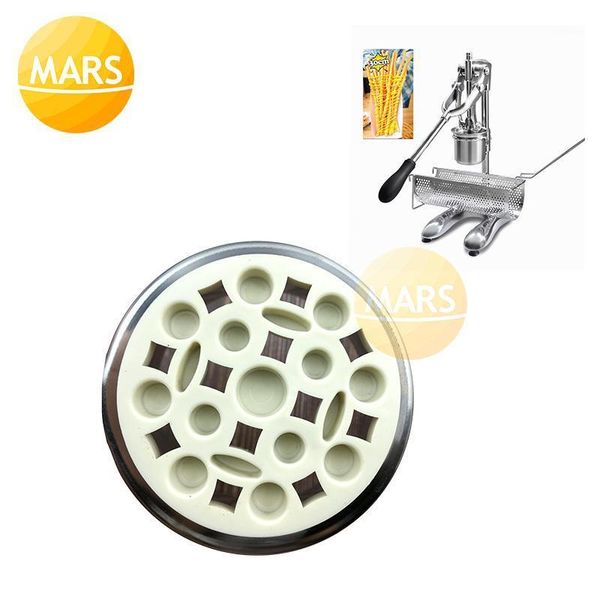 

bread makers french fries custum mould 12 holes stainless steel potato chips mold for 30cm long press machine1