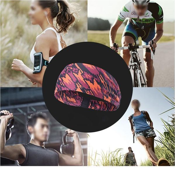 

men sweatband women running sports headband fitness wide snood popular stretchy yoga hairband 1pc quick-dry sal jllnoy