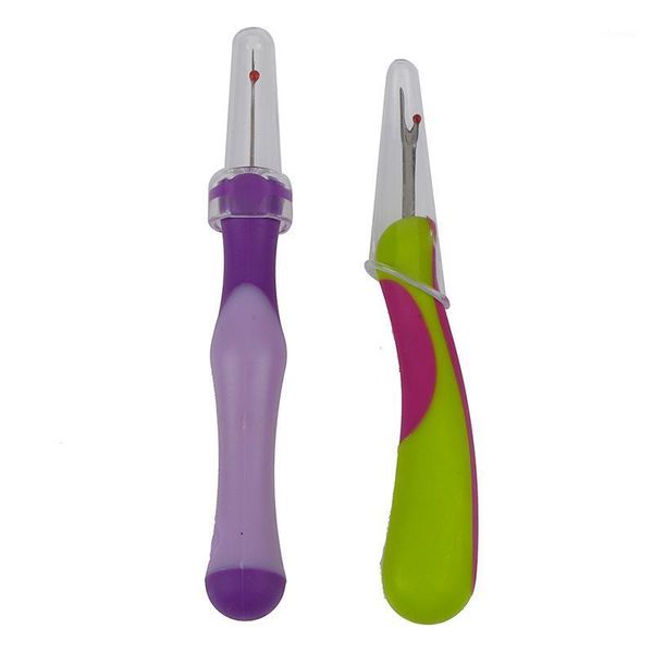 

1pcs plastic handle craft thread cutter seam ripper stitch unpicker hand tools needles arts sewing accessories1, Black