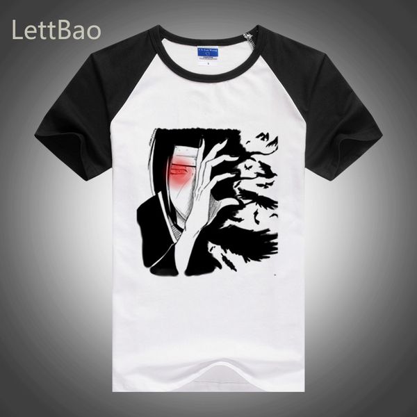 

harajuku white graphic itachi crows naruto japanese anime streetwear korean punk clothes sport hooded sweatshirt hoodie men t shirt