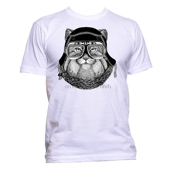 

2020 new men aviator pallas cat with helmet animal pet mens fashion fun print hoodie designers t shirts sweatshirt