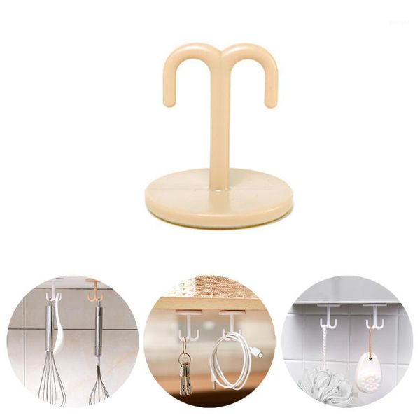 

hooks & rails ceiling hook nail-strong load-bearing storage creative bathroom kitchen office wardrobe table hook1