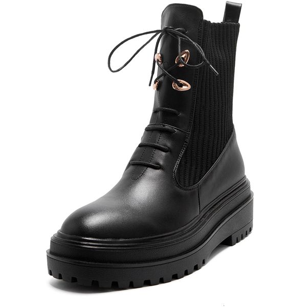 

women 2021 flyknik boot european tube and thin short boots online 71jy, Black