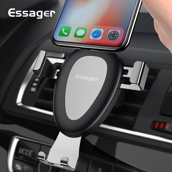 

essager gravity car phone holder for a50 s10 car air vent mount holder for phone in mobile stand