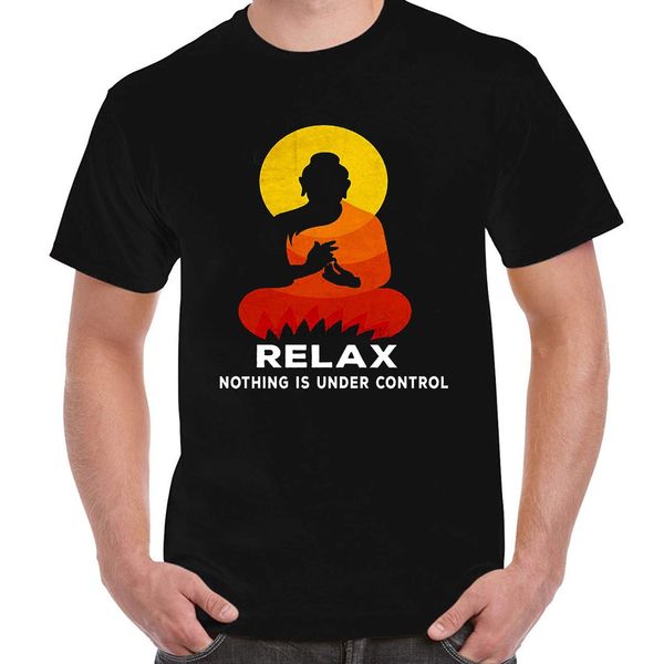 

zen yoga статуя будды буддизм футболки - релакс рубашки 2020 летняя мода мужчин o-образным вырезом футболка спортивная с капюшоном толстовка