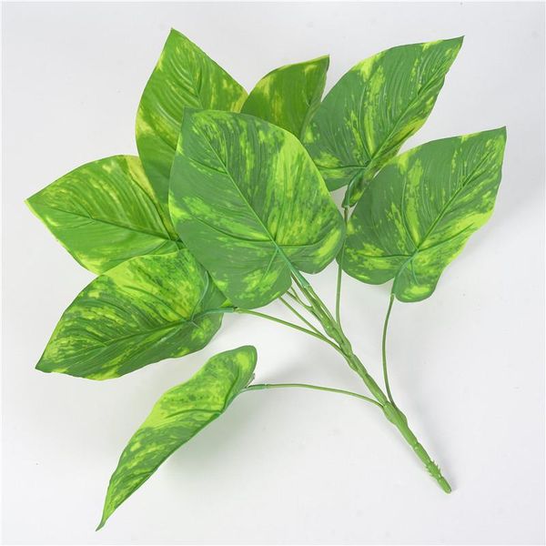 

decorative flowers & wreaths artificial palm plant leaf fake tropical large tree leaves green decoratiom