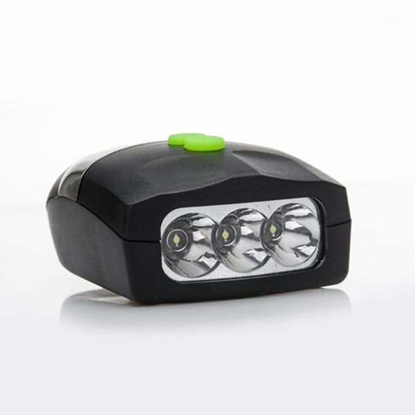 

bike lights ultra bright 3 led cycling front head light lamp + electronic bell horn combination bicycle accessories mvi-ing1