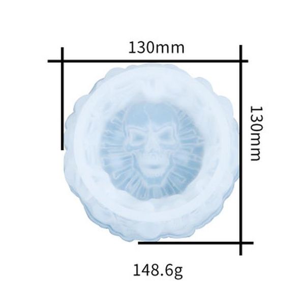 

череп пепельница аксессуар box силиконовые mold halloween gothic контейнер mold гот смола art supplies силиконовые формы для смолы изготовле, Black