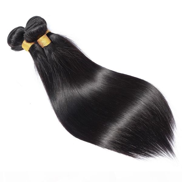 

brazilian hair weave straight bundles natural black 1 3 4pcs lot 100% human hair bundles remy hair extensions