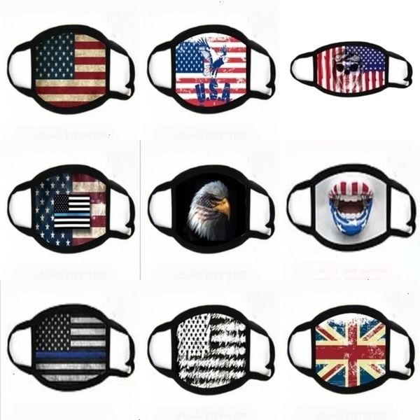 

masks washable elastic mascherine mouth 2020 new print camo designer 4 layer earloop dust filtrition face mask for man woman#499