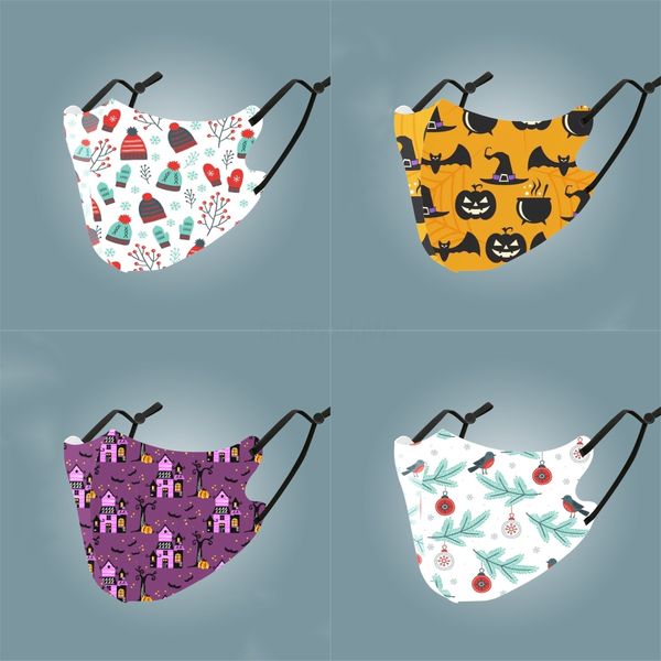 

durable sun prective face mouth mask cat grids printing anti splashing dust masksmascherine#340, Black