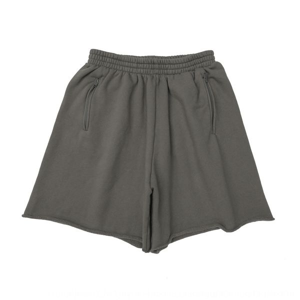 

kanye west coconut shorts wool wool sea 6 kanye washed and worn woolen shorts for men's high street non fog nf4ey, Blue