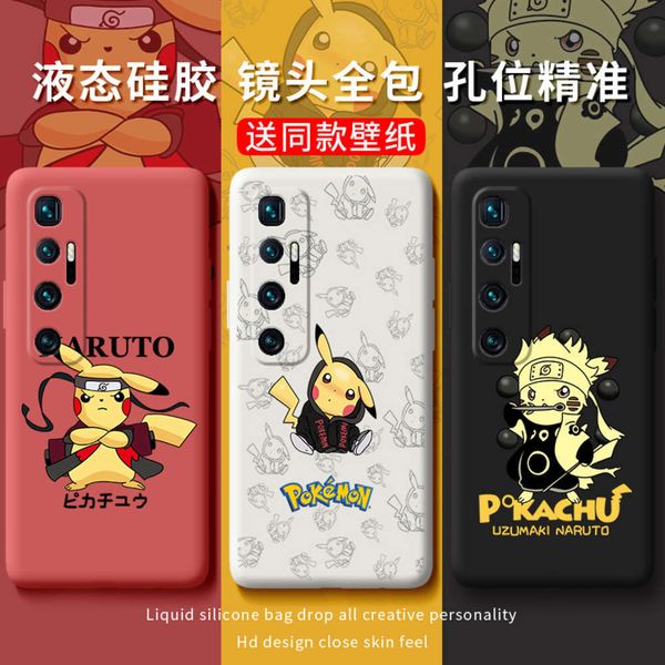 

it is suitable for 10 mobile phone case liquid silicone pro creative youth version fall proof protection soft cover for men and wom