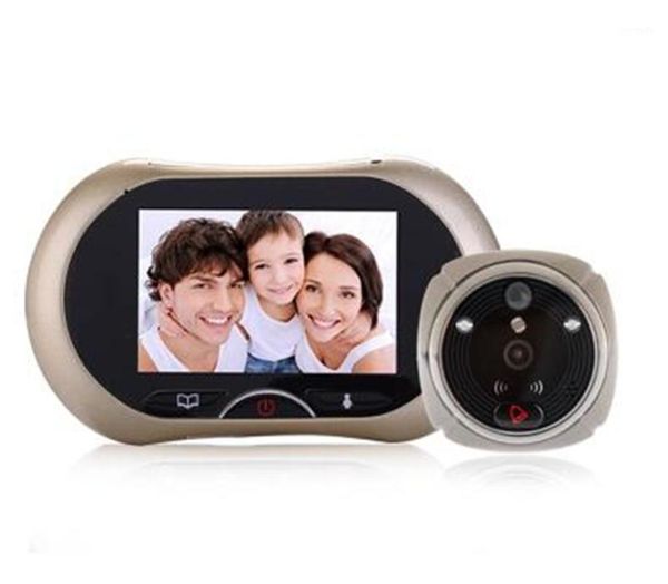 

3.7 inch wifi/gsm 2mp video door phone ir night vision peephole viewer1
