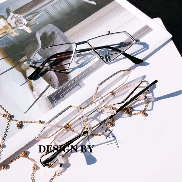 

men new 1pc steampunk flip up sunglasses women vintage metal frame triangle sun glasses eyeglass uv400 eyewear driver goggles2021
