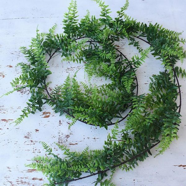 

decorative flowers & wreaths simulation plant eucalyptus rattan artificial plants pastoral style wedding decoration supplies1